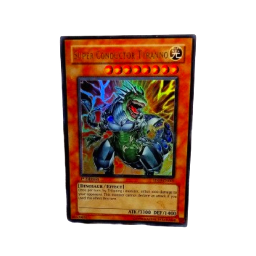 Yu-Gi-Oh Super Conductor Tyranno  SD09-EN001 1st Edition Card